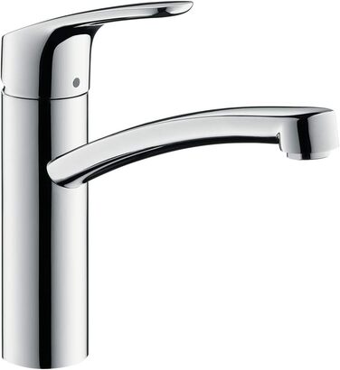 Змішувач для кухні hansgrohe Focus M41, поворотний на 360, хром, висота виливу 160 мм, без шлангової коробки