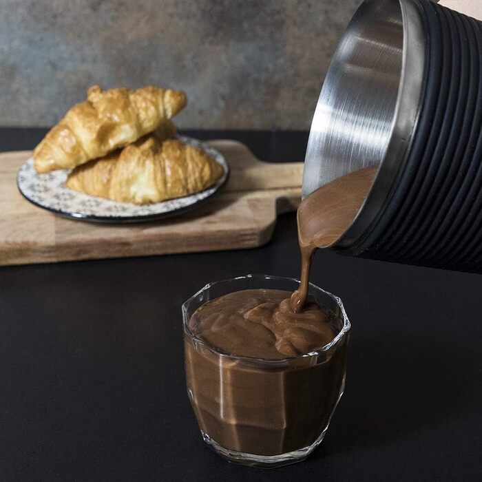 Пінка для кави Cecotec Power Moca Spume: приготування молока та шоколаду, холодний напір, нагрівання, підходить для миття в посудомийній машині, 400 мл, 650 Вт