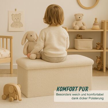 Лавка Relaxdays з місцем для зберігання, 80 літрів