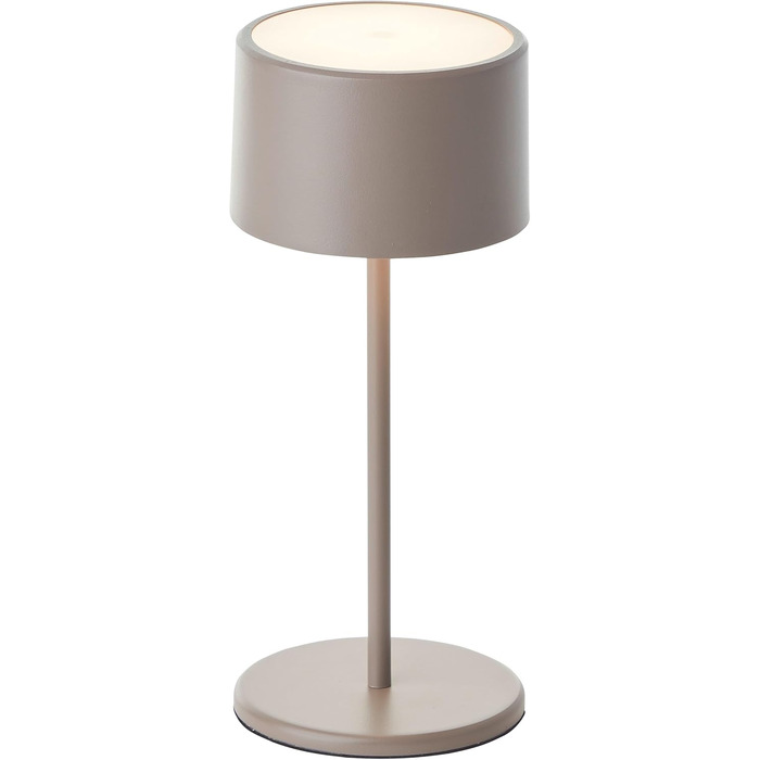 LED-лампа настільна Taupe з диммером та акумулятором. Сучасний дизайн, енергозбереження, USB-зарядка. Настільна лампа для дому.