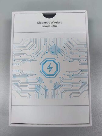 Магнітний бездротовий пауербанк ISIX 10000 мАг, сумісний з Mag-Safe, PD20WQC22.5W, LED-дисплей, чорний