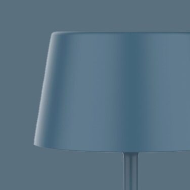 LED настільна лампа Palmina 842 з диммуванням, акумулятор 4400mAh, IP54, для дому та саду, блакитна