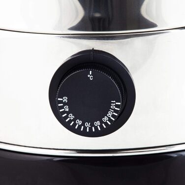 Електричний диспенсер для глінтвейну Grafner XL з нержавіючої сталі, 8,8 л, 1500 Вт, з краном, термостатом та захистом від перегріву