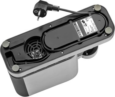 Кавомолка WMF Lumero: 1400 Вт, 15 bar, для еспресо та паді, з капучинатором, нержавіюча сталь матова