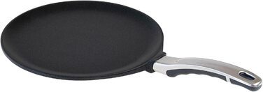 Індукційна сковорода для млинців BAF Ø 28 см-велика кругла сковорода для омлету з покриттям з литого алюмінію