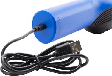 Бездротовий USB-акумуляторний пилосос 12,6 В 80 Вт, синій і жовтий, 2113