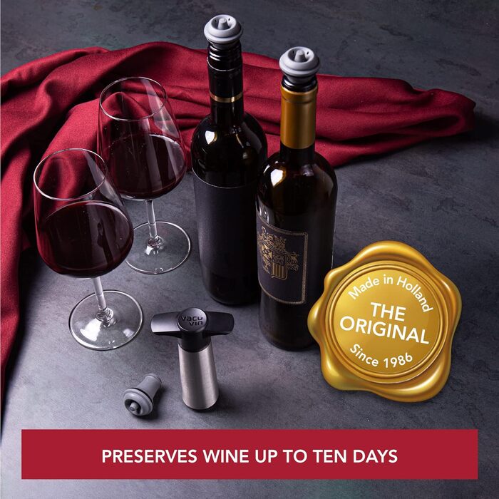 Вакуумний насос для вина Cork з 3 предметів Вакуумний набір Vin Wine Saver