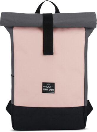 Рюкзак Johnny Urban для жінок і чоловіків - Ryan - Рюкзак на колесах з відділенням для ноутбука для велосипеда Uni Business - екологічний - водовідштовхувальний рожевий