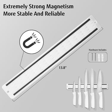 Набір кухонних ножів Messerblock з кухонними ножами та ножицями, 6 предметів, чорний