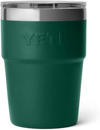 Термос YETI Rambler 473 мл з кришкою MagSlider, колір Black Forest Green