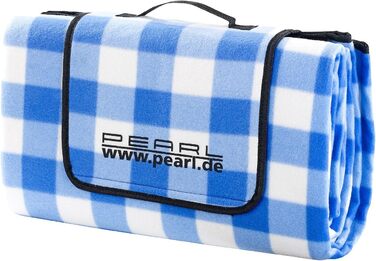 Ковдри для пікніка PEARL Комплект з 2 флісових ковдр для пікніка з водовідштовхувальним дном (водонепроникна ковдра для пікніка, рулонна флісова ковдра для пікніка, водонепроникні сумки)