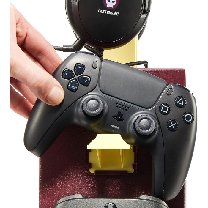 Організатор для ігрових аксесуарів Star Trek Blue від Numskull: тримач для контролера та навушників (PS5, Xbox Series X/S, Nintendo Switch)