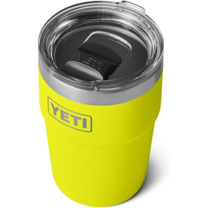 Термос YETI Rambler 473 мл з кришкою MagSlider, жовтий (Firefly Yellow)