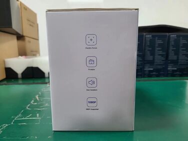 Mini-проектор WiMiUS 18000 люмен з Wi-Fi та Bluetooth, 1080P Full-HD, портативний для домашнього кінотеатру, сумісний з iOS/Android/Laptop/USB/PS5/AV (сірий)