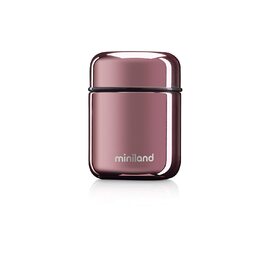 Харчовий ТЕРМОС Miniland MIN, розкішний ізольований контейнер для дитячого харчування, 280 мл, 1 банка (рожевого кольору)