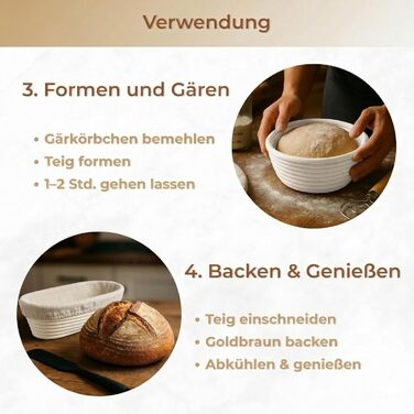 Набір для приготування закваски Crustica 8 частин: гномки круглі та овальні, скляна тара та аксесуари для випічки хліба