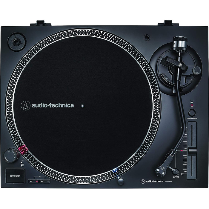 Програвач вінілу Audio-Technica LP120XUSBBK з прямим приводом, аналоговий та USB, чорний