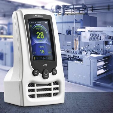 Монітор якості повітря та вимірювач частинок Trotec BQ30 CO2 Ampel - вимірювання CO2 та PM2.5