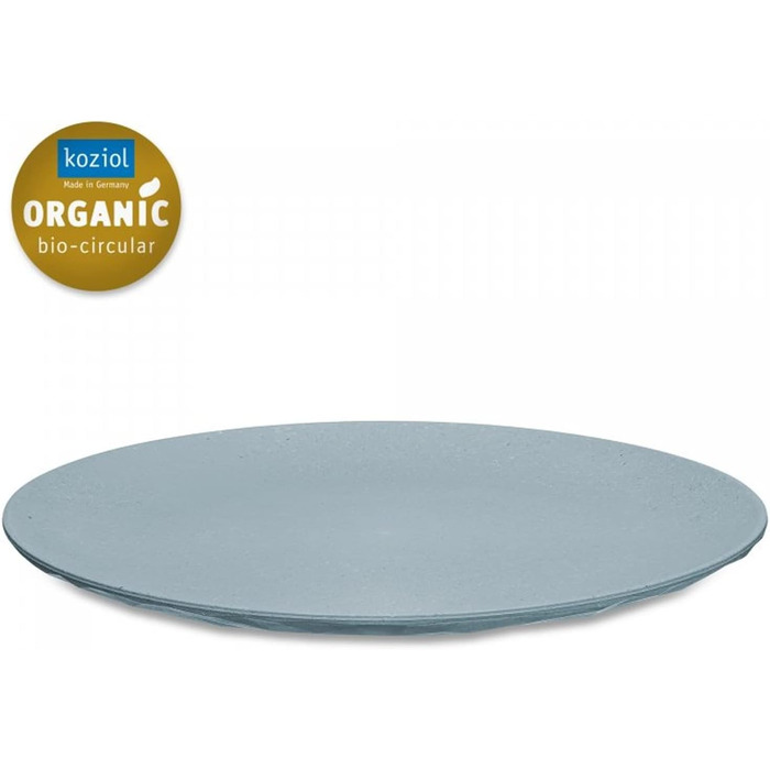 Тарілка плоска 26 см Набір з 4 CLUB PLATE Обідня тарілка пластикова синя Koziol