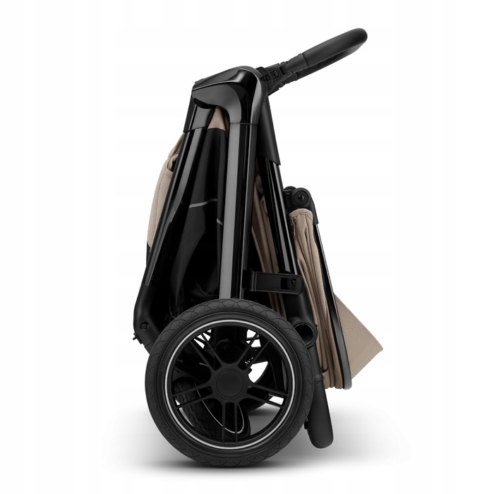 Дитячий прогулянковий візок Sirocco Maxelle: великі колеса 28 см, великий капюшон, амортизація