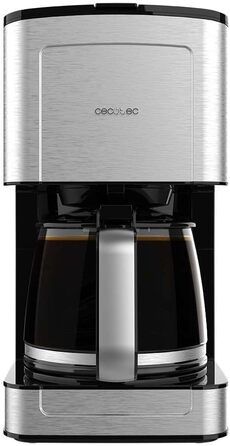 Кавомашина Cecotec Coffee 56 Heat: 800W, програмування, нержавіюча сталь, LCD, 1.3L, 12 чашок, захист від протікання, механічна