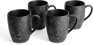 Набір з 4 чашки Disney з зображенням Мікі Мауса, 30 cl, офіційно ліцензований