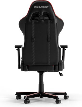 Ігрове крісло DXRacer FORMULA L, шкіра ПВХ, чорний/червоний