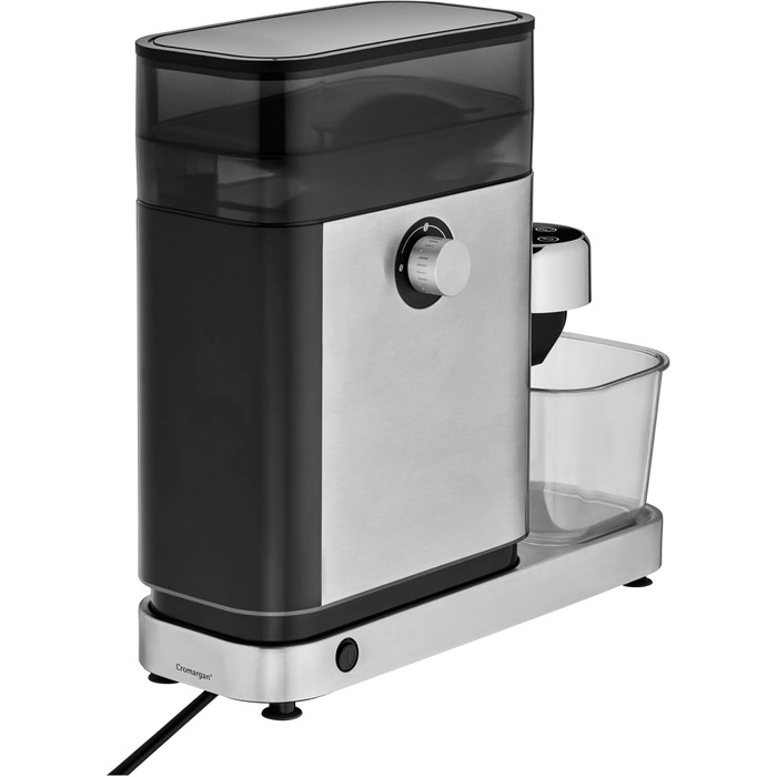 Кавомолка WMF Lumero: 1400 Вт, 15 bar, для еспресо та паді, з капучинатором, нержавіюча сталь матова