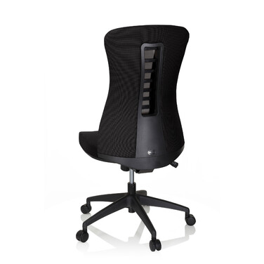 Офісне крісло / поворотне крісло OFFICE XT тканина чорна hjh OFFICE