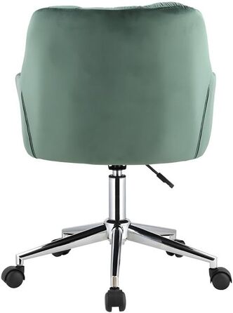 Офісний стіл Pascal Morabito PEGA - крісло, регульована висота, велюр, зелений