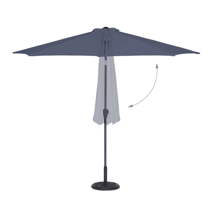 Relaxdays Парасолька від сонця, діаметр 300 см