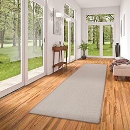 Сизалевий натуральний біговий килим Snapstyle Dekowe сірий в 9 розмірах 80x200 см
