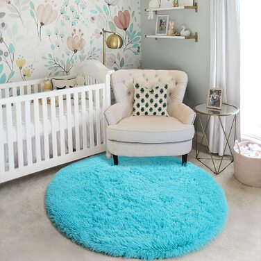 Плюшевий килим для дитячої кімнати Amdrebio 150 см