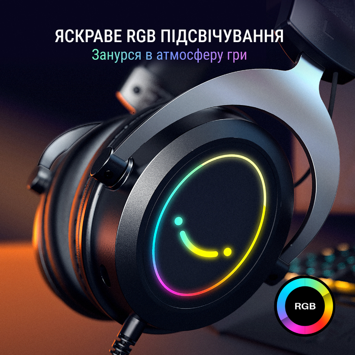 Гарнітура Fifine RGB H3