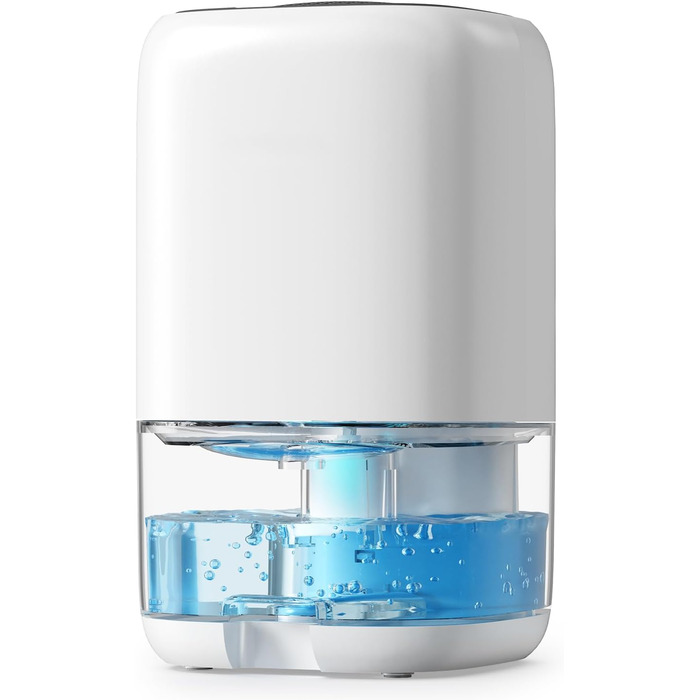 Електричний осушувач повітря 1000 мл з LED-підсвіткою, компактний, тихий та ефективний для дому, ідеальний для ванної кімнати та шафи