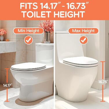 Універсальний дитячий унітаз-сходи SKYROKU 2-в-1 з сидінням для туалету (2-7 років), до 90 кг, сірий