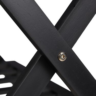 Підставка для валіз Relaxdays, складна з двома полицями