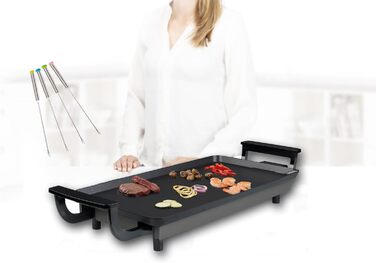 Велика сковорода XL Teppanyaki 43x23 см для 4-6 осіб - 1800 Вт