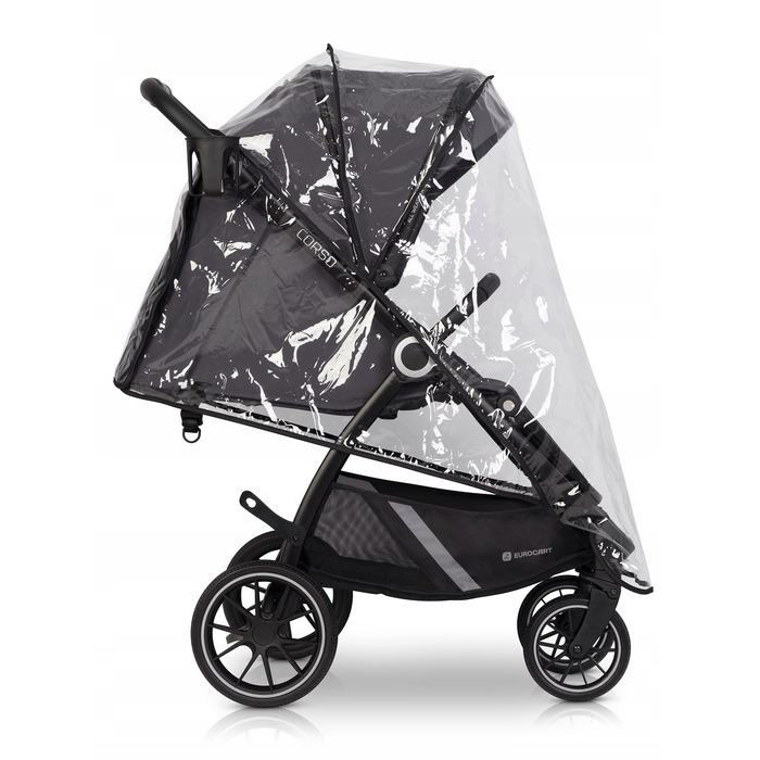 Дитячий прогулянковий візок CORSO EURO-CART DUŻA SPACEROWKA ++