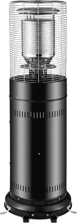 Газовий обігрівач Zelsius 'Zermatt' 11 кВт - для тераси, балкону та саду (Газовий балон не входить у комплект)