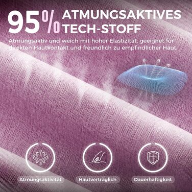 Ігровий крісло Dowinx з тканини, з пружинним сидінням та масажем попереку, офісне крісло з підніжкою для дорослих, ергономічне, велике та високе, 135 кг, рожеве