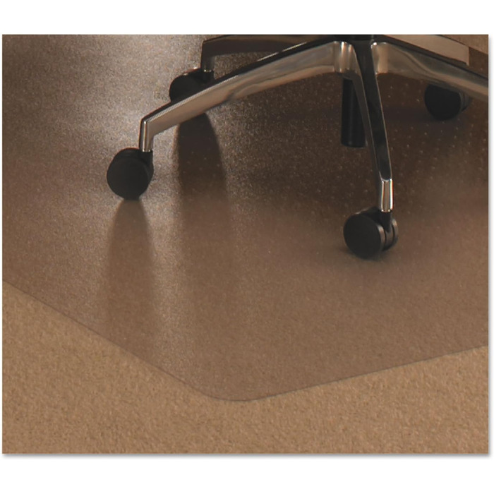 Підлоговий захисний килимок Floortex Офісне крісло Pad ultimat 120 x 134 см з оригінального полікарбонату Floortex прозорий прямокутні Сертифікація TV для килимів з низьким і середнім ворсом 120 х 134 см прямокутні