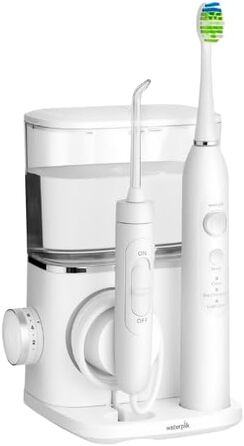 Waterpik Sensonic Complete Care: електричний ірigator та зубна щітка, CC-04, білий