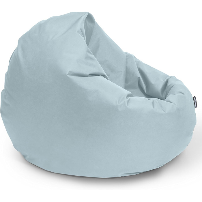 В 1 з наповнювачем Seat Cushion Floor Cushion Cushion Крісло BeanBag (діаметр 125 см, сірий), 2