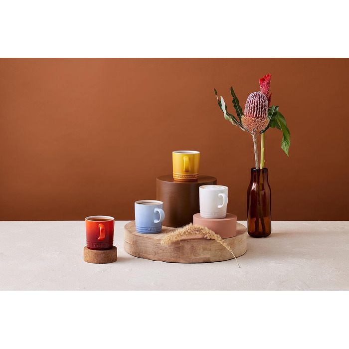 Набір з 4 чашок Le Creuset Elements об'ємом 350 мл (чашки з кераміки)