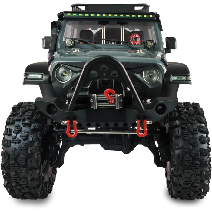 Amewi AMXRock Crosstrail Crawler 4WD 1:10 ARTR (Сірий) - Повнопривідний радіокерований кросскантри-монстр
