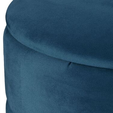 Relaxdays М'який пуф з місцем для зберігання