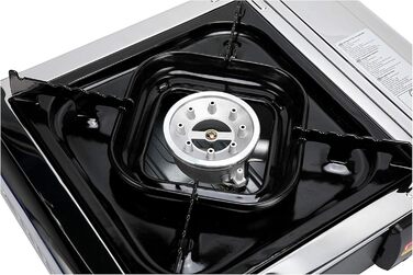 IMEX Camping: Газовий набір для приготування їжі з 16 балончиками в кейсі – ідеальний для кемпінгу, пікніків, барбекю та подорожей на природу