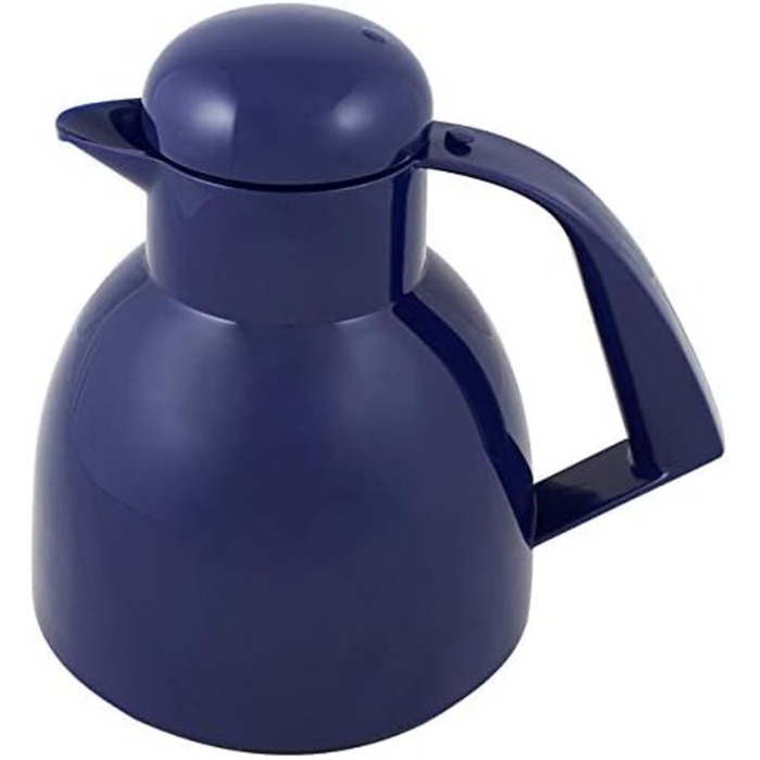 Термос Helios Day з нержавіючої сталі, 1.0 л, темно-синій