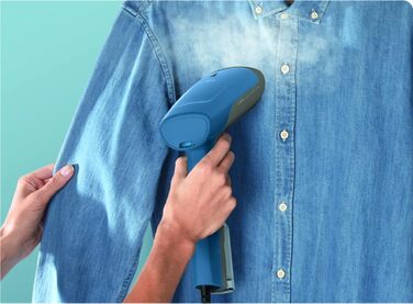 Відпарювач для одягу Calor Access Steam First DT6150C0: Швидкий нагрів, 1300 Вт, 20 г/хв, 70 мл, для дому